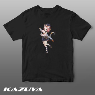 เสื้อยืดผู้ Kazuya TM-0183 GENSHIN IMPACT เสื้อยืด - DIONA - Game S-5XL