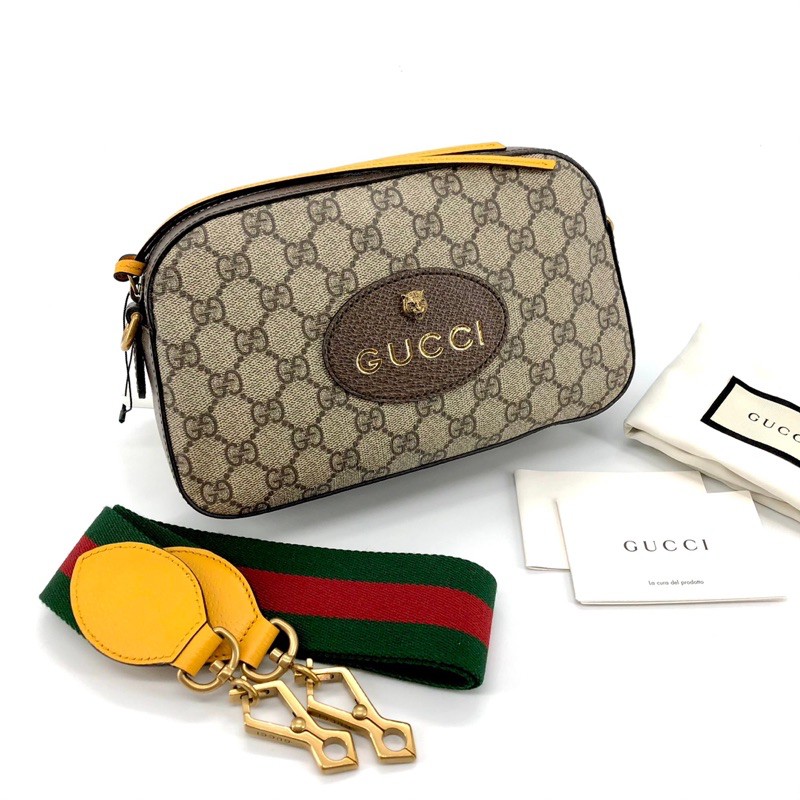 New Gucci Neo Vintage GG Supreme messenger bag