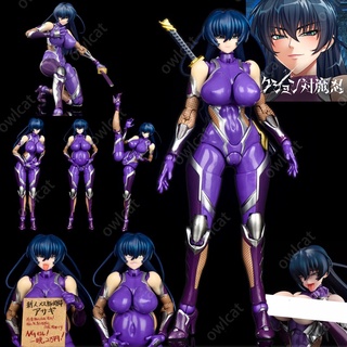 โมเดล Taimanin Asagi III 16cm Action Figure Taimanin Series AXE Igawa Asagi Anime Sexy Figure Ninja Headmaster