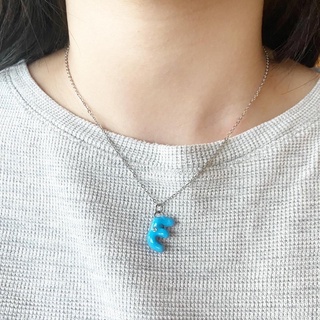 สร้อยตัวอักษร Piji Chunky Alphabet Necklace