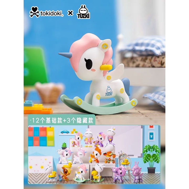 [แบบแยก] Tokidoki Unicorn x Tuzki ลิขสิทธิ์แท้ 🤍 ของเล่น ของสะสม โทคิโดคิ Arttoy Designer Toy กระต่า
