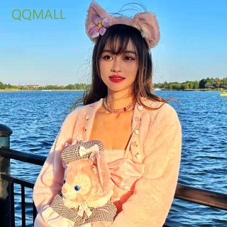 Qqmall กิ๊บติดผมลายดอกไม้ปลาฉลามสไตล์เกาหลีสําหรับเด็กผู้หญิง