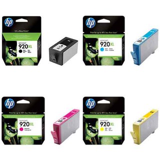 หมึกชุดสี HP NO.920xl ของแท้ 100%