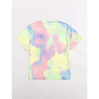 เสื้อยืดได้สะใจ Oversize สี Colourful สาวอวบใส่ได้ พร้อมส่งถูกที่สุด