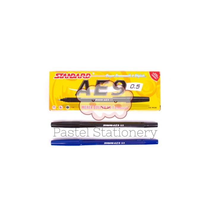 ปากกา Standard AE9 0.5mm - ปากกาเจลกึ่งเจล AE-9 0.5 mm