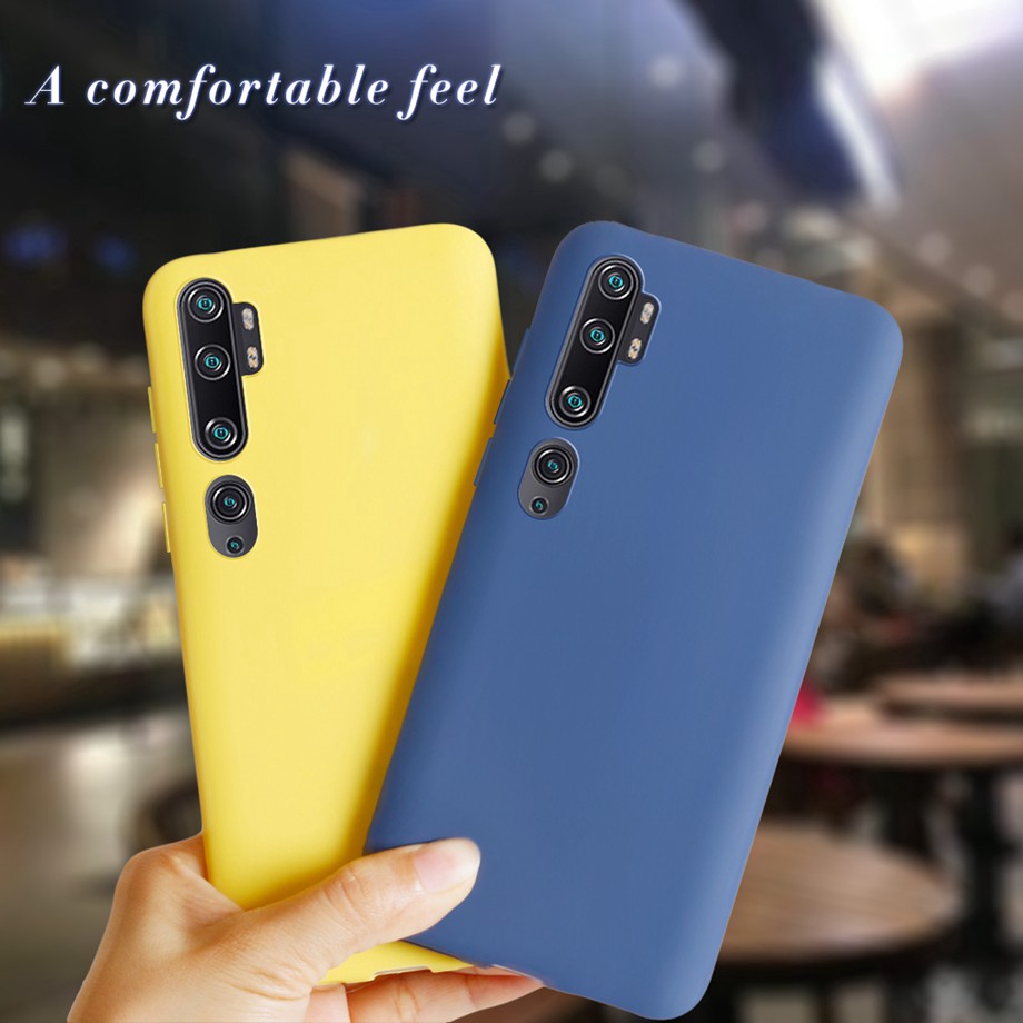 Soft Liquid Silicone TPU Case Xiaomi Mi Note 10 Cover Xiaomi Mi Note 10 Pro Note10 CC9 Pro Case Shoc