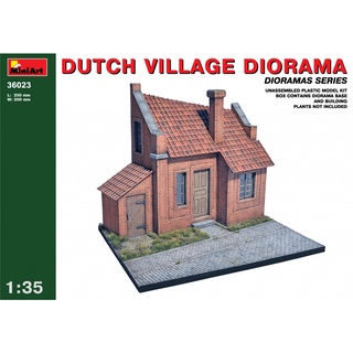 โมเดลประกอบ MiniArt 1/35 MI36023 DUTCH VILLAGE DIORAMA