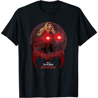 เสื้อยืด พิมพ์ลายแม่มด Marvel Doctor Strange In The Multiverse Of Madness สําหรับผู้ใหญ่Size S-5XL