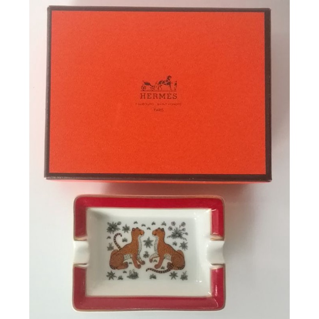 ถาด Hermes Spotted Leopard's Tray