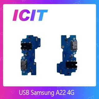 Samsung A22 4G อะไหล่สายแพรตูดชาร์จ แพรก้นชาร์จ Charging Connector Port Flex Cable（ได้1ชิ้นค่ะ) ICIT 2020