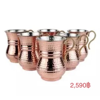 Turkish copper mug🇹🇷6ใบ