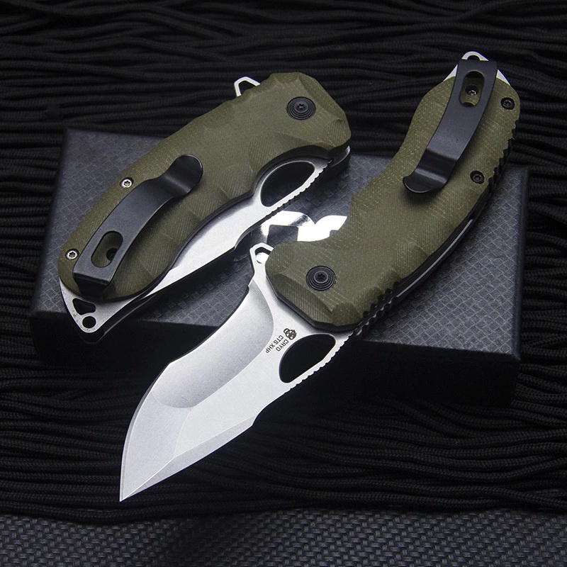 มีดพับ folding pocket knife SOG Kiku XR ใบ 2.8" เหล็ก CTS XHP มีดแคมป์ มีดสนาม Axis lock ด้าม Micart