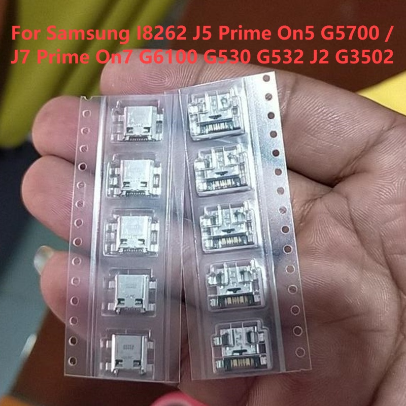 ปลั๊กเชื่อมต่อพอร์ตชาร์จมือถือ Micro USB 7pin สําหรับ Samsung I8262 J5 Prime On5 G5700 J7 Prime On7 