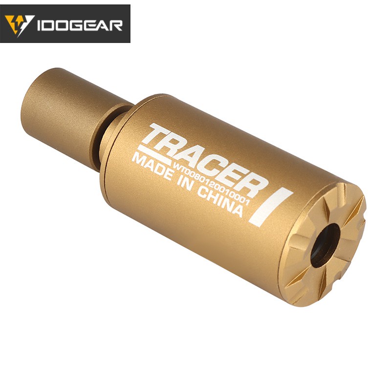 Traceur LED IDOGEAR Pour Pistolet Et Fusil Airsoft - Lighter S - Noir - Neuf