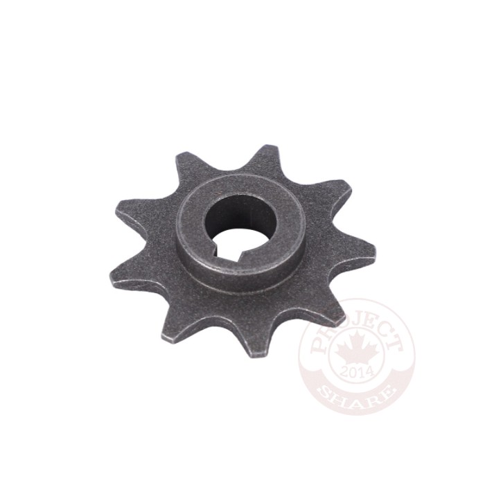 ชุดเฟืองมอเตอร์ 9T Gear & Sprocket Set For MY1025 & MY1016Z & MY1018Z DC Motor (สีดำ)