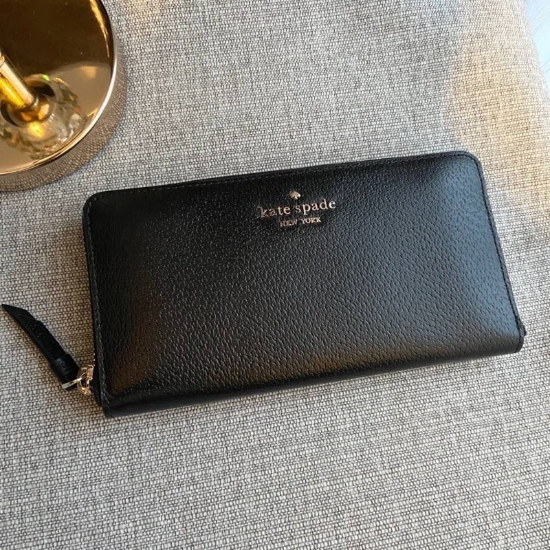 👑ผ่อน0%~แท้100%👑 กระเป๋าสตางค์ Kate Spade large continental wallet WLRU5973