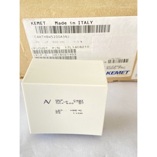 20UF 600V MKP 20UF 600VDC (แพ็ค1ตัว) KEMET อิตาลี Made in Italy C โพลีโพรไพลีน Polypropylene แท้ใหม่แกะกล่อง คาปาซิเตอร์