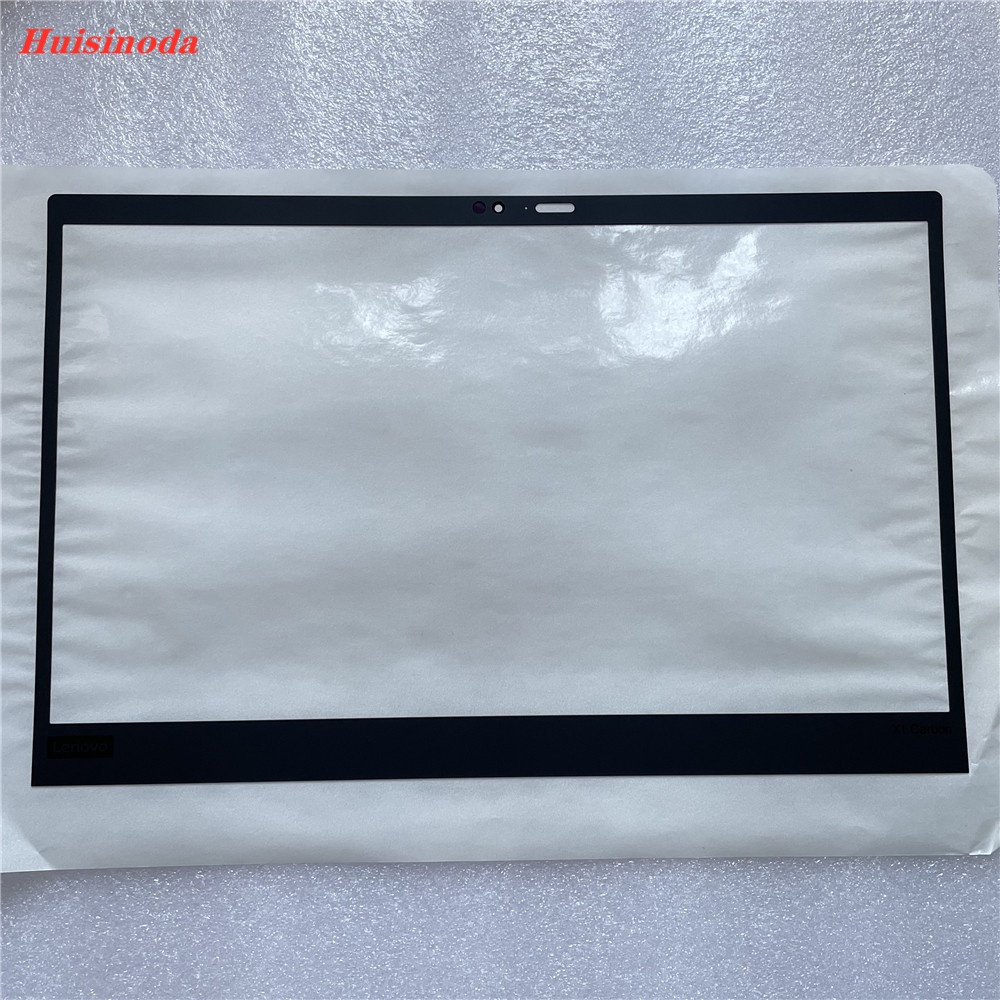 แล็ปท็อปใหม่สําหรับ Lenovo ThinkPad X1 Carbon 7th 8th Gen LCD Bezel Cover สติกเกอร์ B Shell พร้อม IR