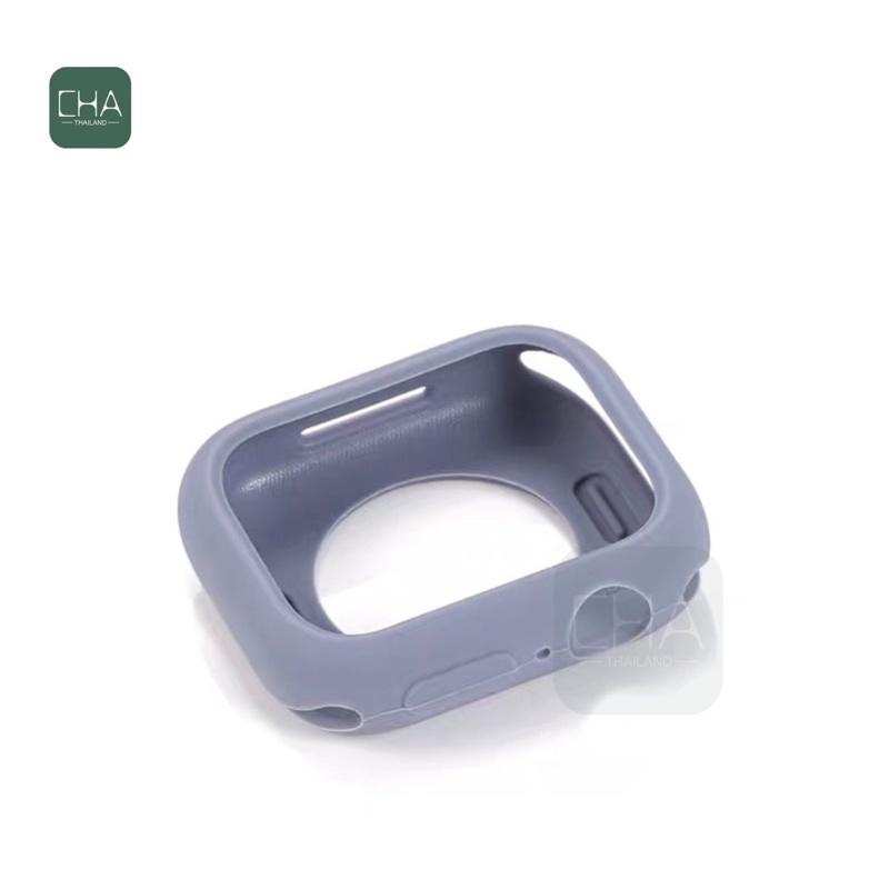 Case Silicon เคส smart  เคสสําหรับแอปเปิ้ลวอช Watch 9 8 7 6 se  5 4 ultra case 40/41/44/45mm ซิลิโคน  Watch 7