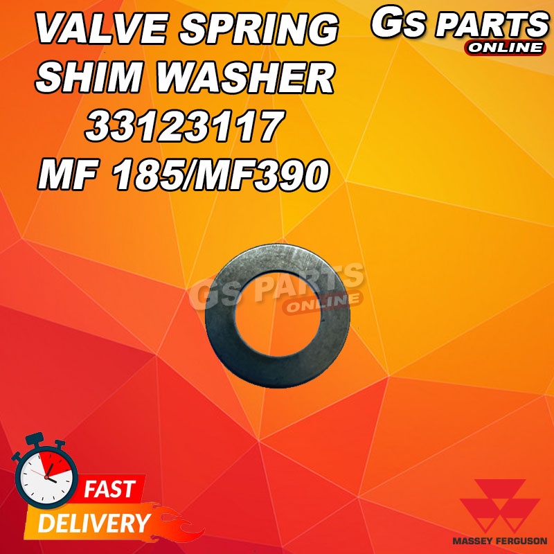 วาล์ว SPRING SHIM WASHER 33123117 MF 185 GS PARTS