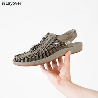 [ส่วนลด30% 30XTRA87] [2026 ไม่มีโลโก้ K ที่หน้ารองเท้า] Keen Men’s UNEEK “Timberwolf/Plaza Taupe”