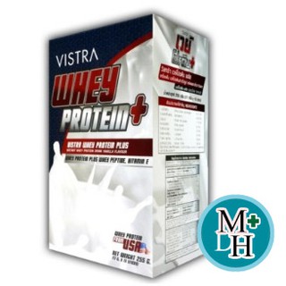 Vistra Whey Protein Plus วิสตร้า เวย์ โปรตีน พลัส 15 ซอง. (14229)