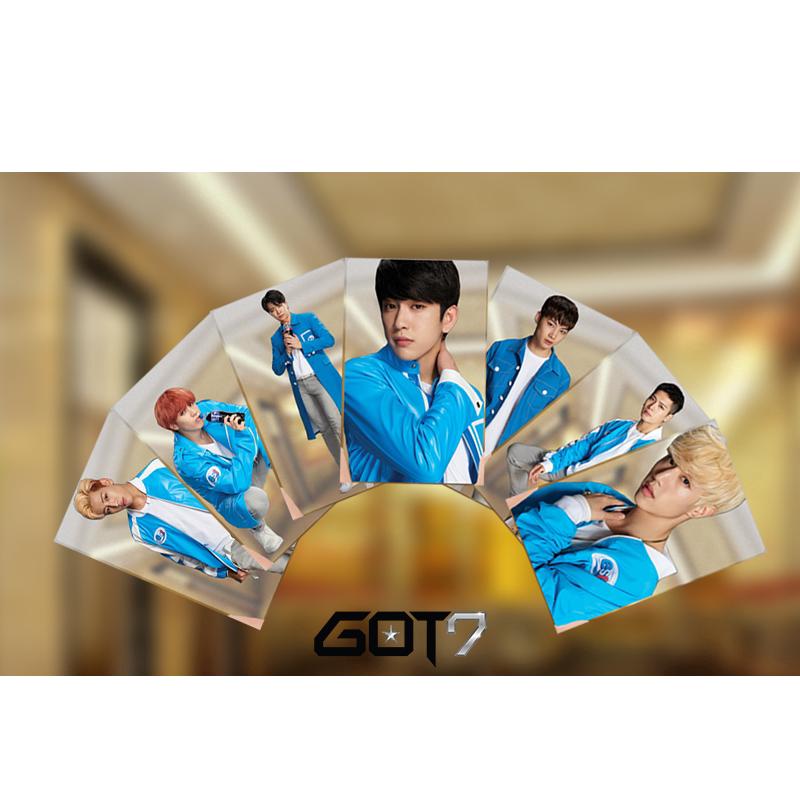 การ์ด KPOP GOT 7 BAMBAM PVC ใส 7 ชิ้น / ชุด