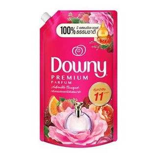 Homehapp  น้ำยาปรับผ้านุ่มดาวน์นี่ ถุงเติม DOWNY กลิ่นหอมช่อดอกไม้อันแสนน่ารัก ขนาด 1.25 ลิตร สีชมพู