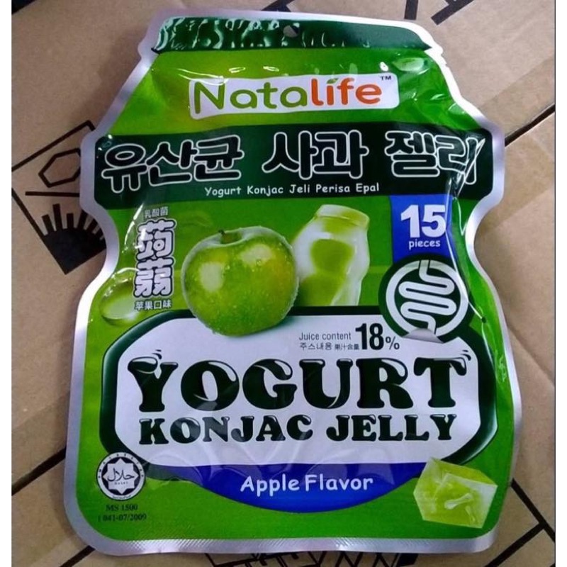 เยลลี่โยเกริ์ต Natalife Yogurt konjac jelly มี 4 รสให้เลือก ขนาด 300 กรัม - รูปที่ 3