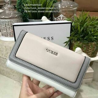 NEW ARRIVAL! GUESS FACTORY WOMENS WALLET 2018แท้💯💯💯outlet