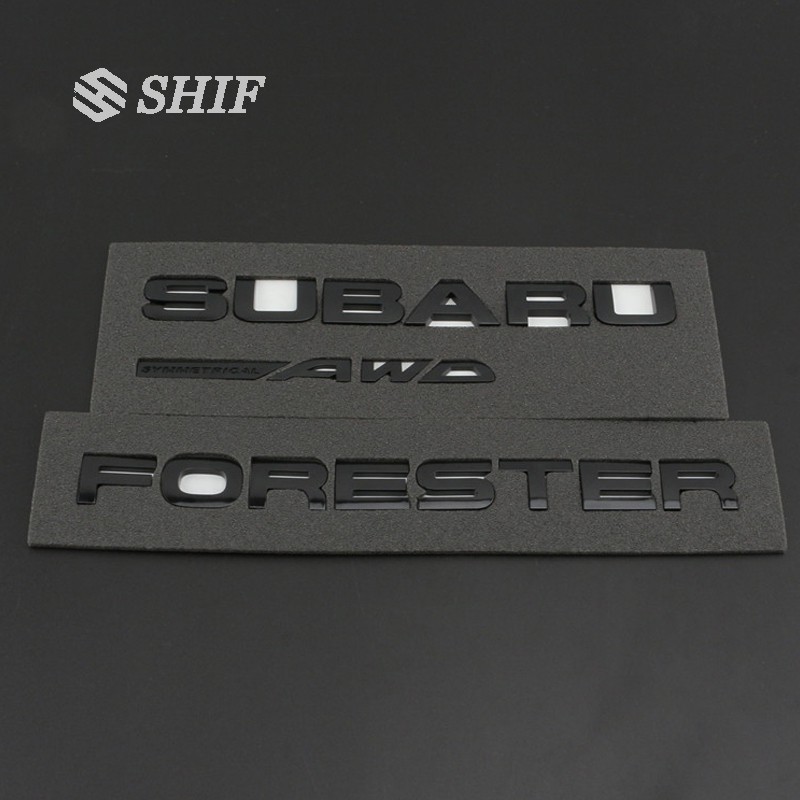 Forester Subaru AWD ป้ายสัญลักษณ์ด้านหลัง Subaru