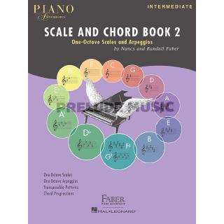 (โค้ดINCSM2Lลด70฿) PIANO ADVENTURES SCALE AND CHORD BOOK 2 One-Octave Scales and Chords(HL00126035)