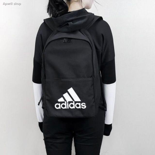 มีสต๊อก✗【Ready Stock 】Adidas กระเป๋าเป้ ถุงโรงเรียน Fashion Unisex Backpack กระเป๋าเป้สะพายหลัง กระเป๋านักเรียน