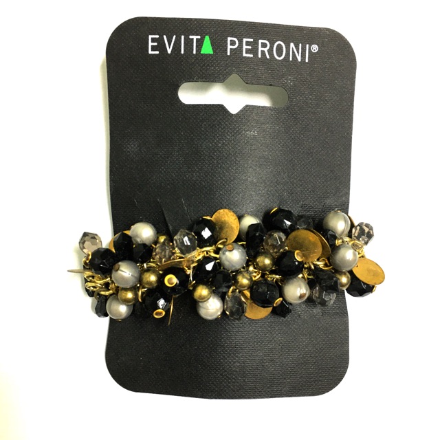 Sale❣️กิ๊บติดผม Evita Peroni Hair Clip (used) ตกแต่งลูกปัดสไตล์วินเทจ