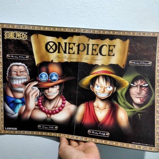 โปสเตอร์ อนิเมะ วันพีช Onepiece Anime Poster Cartoon Japen