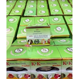ครีมเคแอนด์เค สมุนไพรรวม K&K BEAUTY WHITE (ขนาด 12 กรัม)