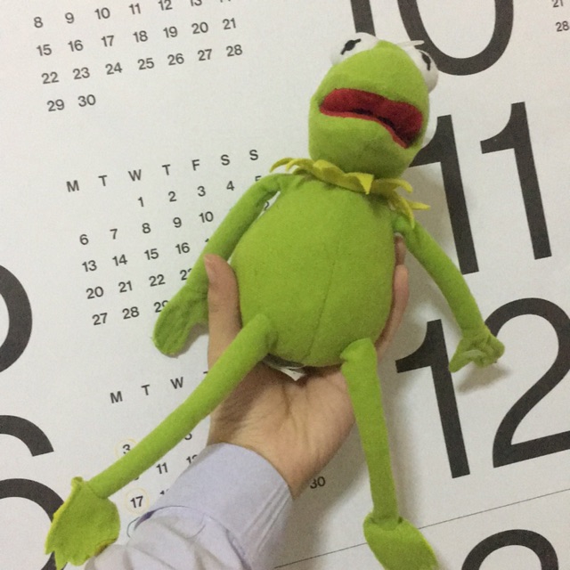 ตุ๊กตา kermit the frog