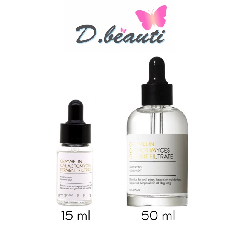 🌟แท้/พร้อมส่ง🌟 Graymelin Galactomyces Ferment Fil Trate Moisturizing Nourishment 15ml / 50ml