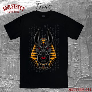 เสื้อยืด SoulStreet Clothing ลาย  ANUBIS  ขนาด M-4XL