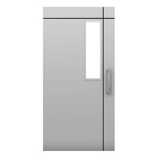 ประตูบานเลื่อน ไม่ต้องใช้วงกบ ประตูผู้สูงอายุ ประตู UPVC PARAZZO ED กระจกฝ้า 100x200 ซม. สีขาว ประตู หน้าต่าง UPVC DOOR