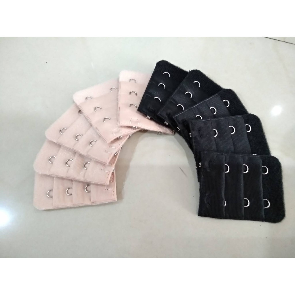 ตัวขยาย ตัวต่อ สายชุดชั้นใน 2 ตัว จำนวน 3 ชิ้น (ด้านหลังเป็นกำมะหยี่ ไม่ระคายเคือง)