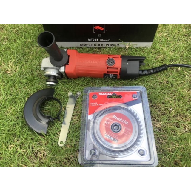 หินเจียร MAKTEC  MT954 ขนาด 4 นิ้ว ฟรี!! แผ่นเจียร