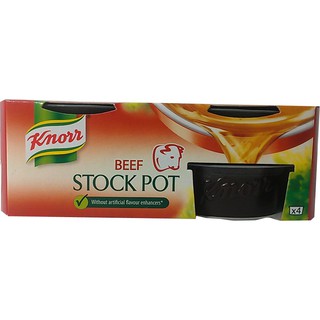 ( พร้อมส่ง )Knorr Stock Pot Beef  28 กรัม  สต็อคเนื้อเข้มข้น