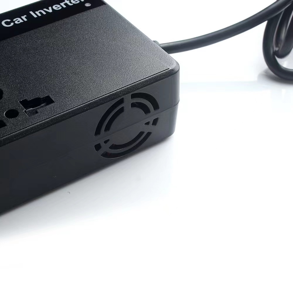 อินเวอร์เตอร์ หม้อแปลงไฟ12-24V 200W เครื่องแปลงไฟรถเป็นไฟบ้าน ตัวแปลงไฟรถ ใช้อุปกรณ์ไฟบ้านได้ในรถ DC 12V-24V to AC 220V - รูปที่ 7