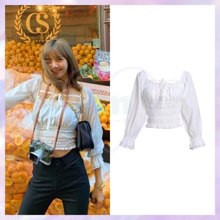 Preoder เสื้อครอปแบบลิซ่า LISA BLACKPINK