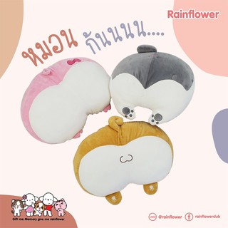 🐱🐶หมอนอิงรูปก้น น้องสุนัข น้องแมว Size  L (แบรนด์ Rainflower) 🐱🐶