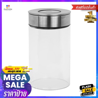 ขวดโหลแก้วกลมฝากด PURE 1.0 ลิตรFOOD CANISTER PURE GLASS 1.0L