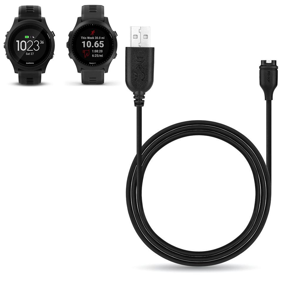 สายชาร์จ USB สำหรับ Garmin Forerunner 945 935 245 245M 45 45S