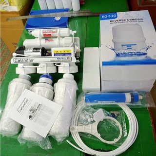 เครื่องกรองน้ำ Colandas RO  50 GPD 5 ขั้นตอน มาตรฐานน้ำดื่ม ระบบการกรองจากUSAที่ทั่วโลกยอมรับ กรองละเอียด 0.0001ไมครอน