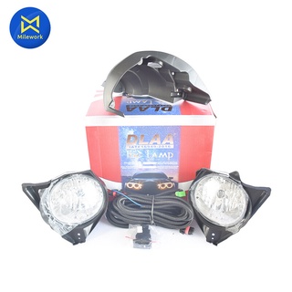 ไฟสปอร์ตไลท์กันชน FORTUNER 2005-2007  (L/R)พร้อมขายึด DLAA (TY-184)